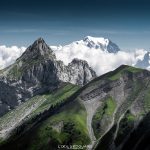 La Pointe la Sambuy, Chaurionde, le Mont Mont Blanc - Randonnée Arcalod Massif des Bauges Savoie Alpes France Paysage Montagne - Mountain Landscape French Alps Outdoor Hike Hiking