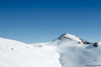 Sommet du Charmant Som en hiver Massif de la Chartreuse Isère Alpes Paysage Montagne Ski de Randonne Raquettes Neige France Outdoor French Alps Mountain Landscape Winter Hike Hiking Snow Skiing Ski Touring