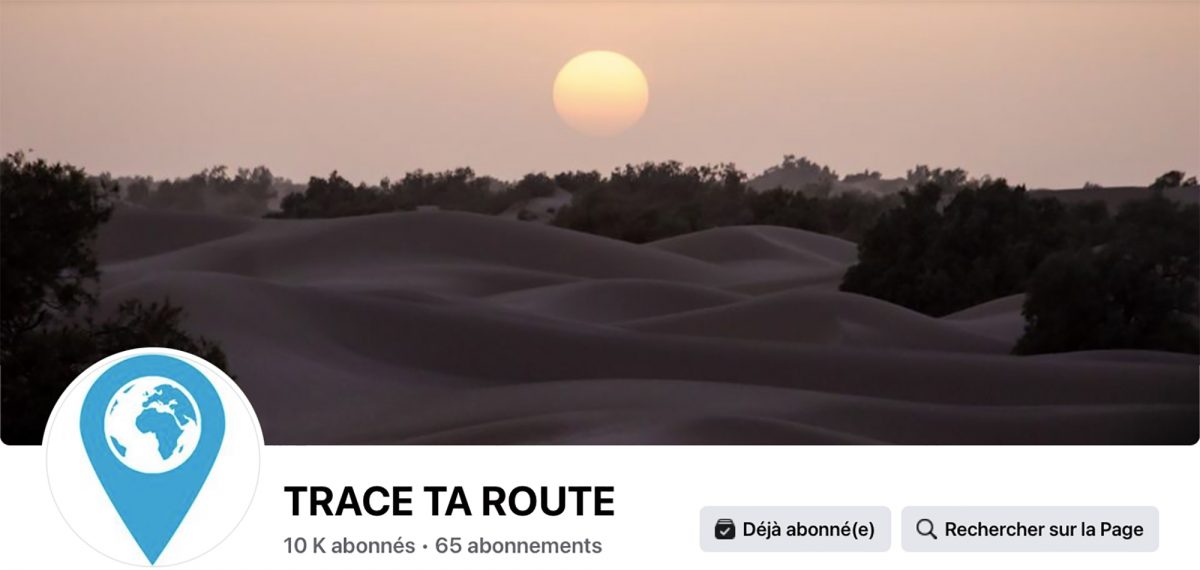 Page Facebook Trace Ta Route Blog Voyage & Outdoor - Réseaux Sociaux Social Network