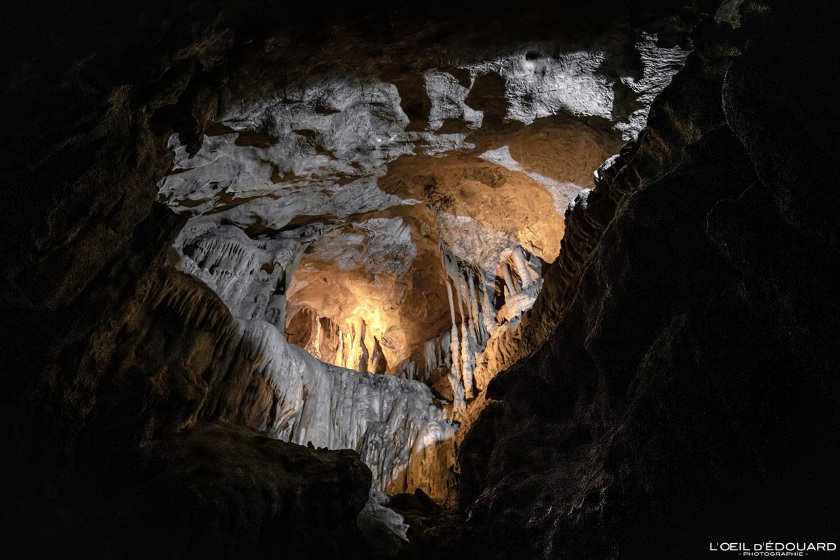 Grottes de Bétharram Saint-Pé-en-Bigorre Lourdes Hautes-Pyrénées France Tourisme Voyage Vacances Mountain cave underground
