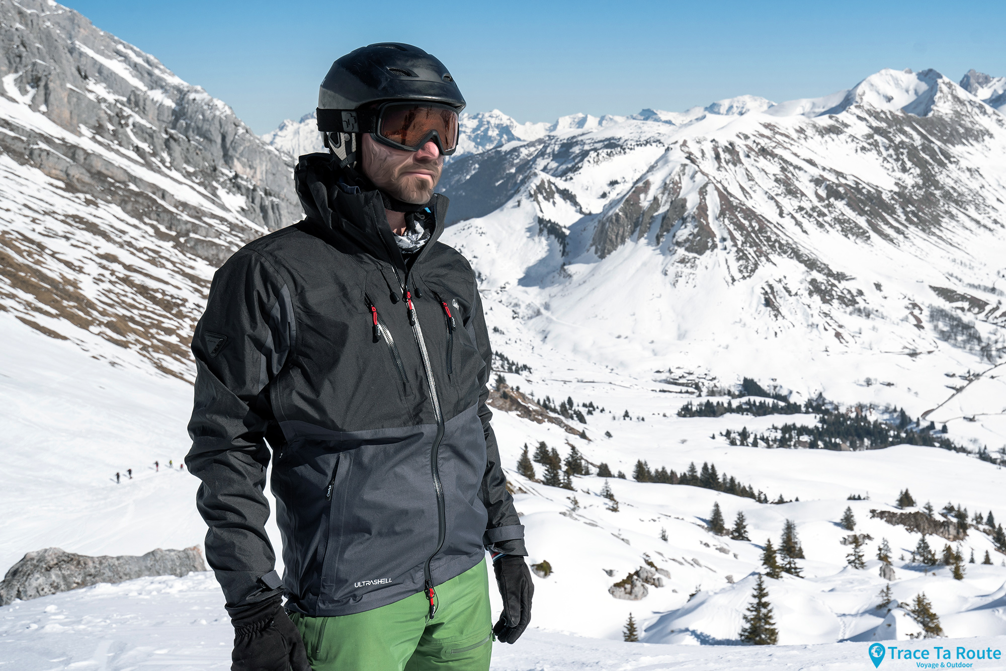 Veste Technique Stafford Homme Pour Ski Et Randonnée - Imperméable, Coupe-vent, Respirante
