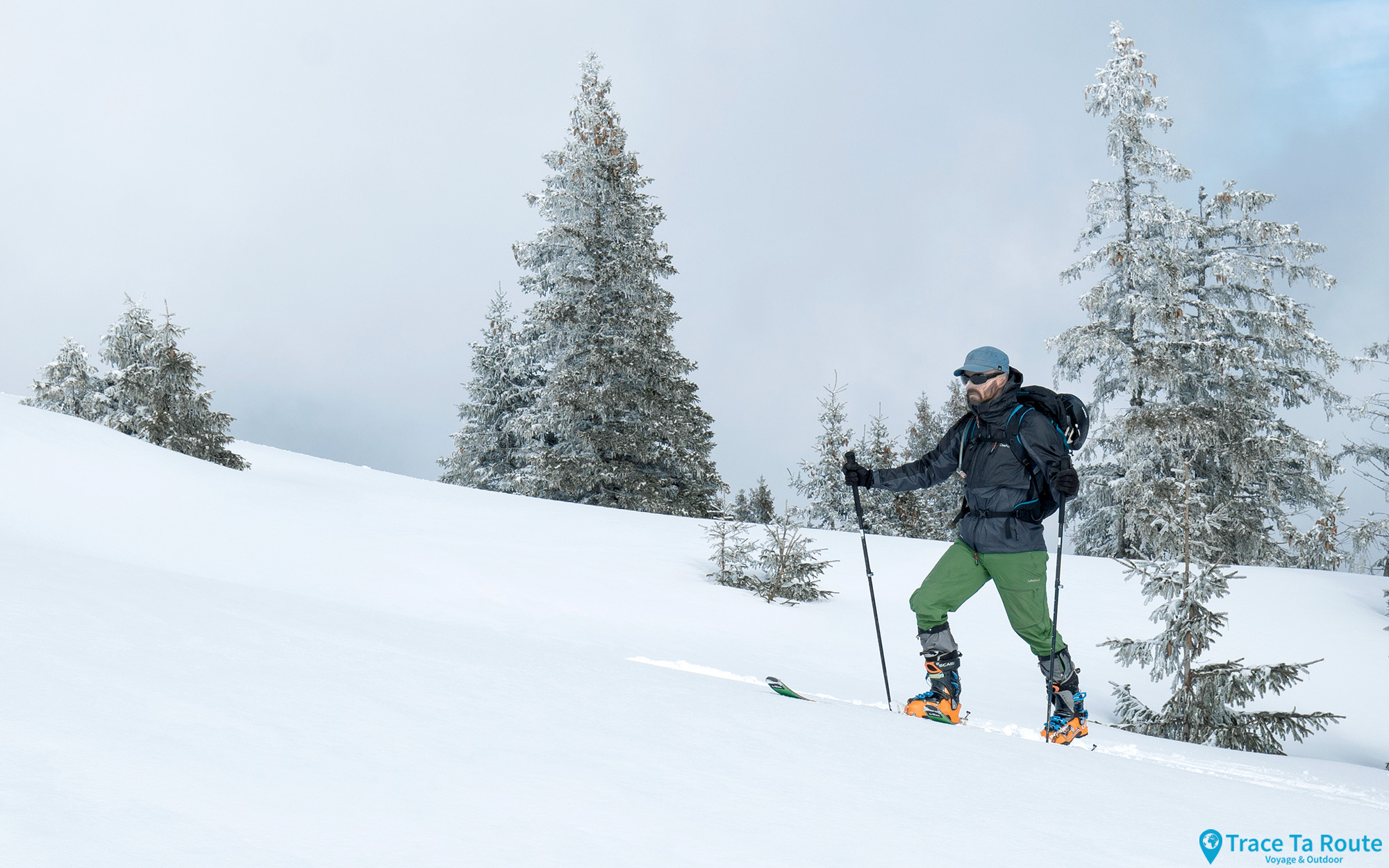 ALLEVARD - Noir - Homme Veste de ski stretch et technique