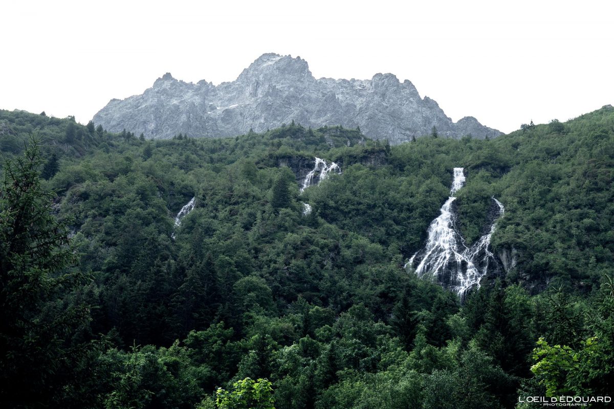 Cascades de Crop Belledonne Isère Alpes France Forêt Paysage Montagne Nature Outdoor French Alps Landscape Forest Mountain Waterfalls