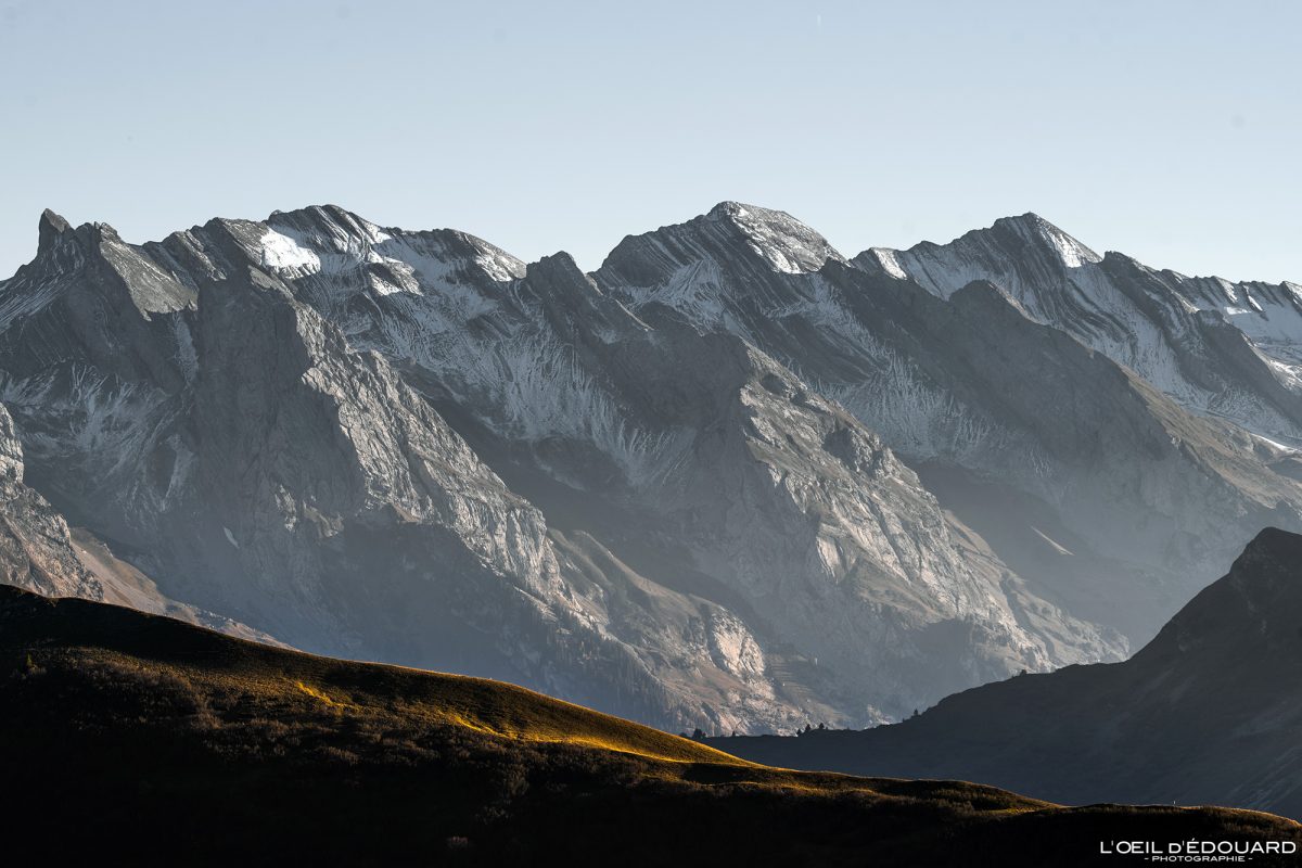 Combes Chaine des Aravis Haute-Savoie Alpes France Paysage Montagne Nature Outdoor French Alps Landscape Mountain