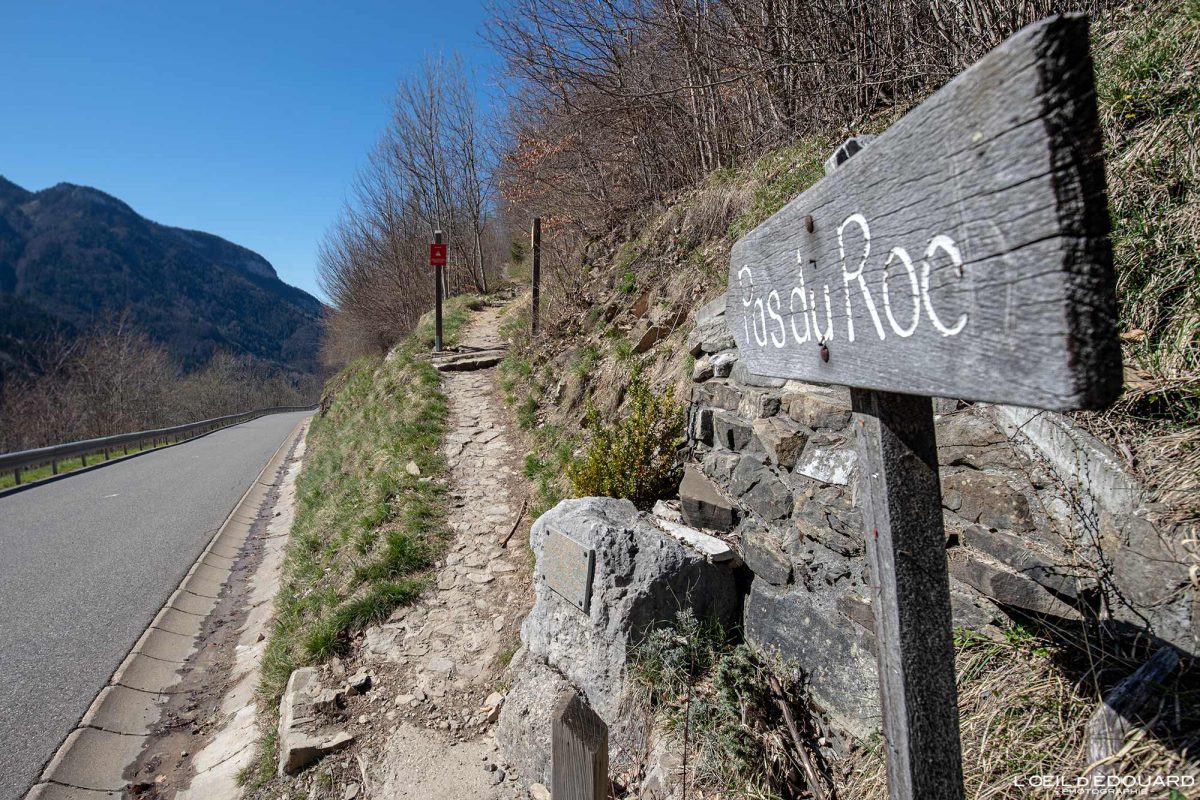 Itinéraire Départ Sentier Randonnée Pas du Roc Massif des Bornes Haute-Savoie Alpes France Paysage Montagne Nature Outdoor French Alps Mountain Hike Hiking Trail