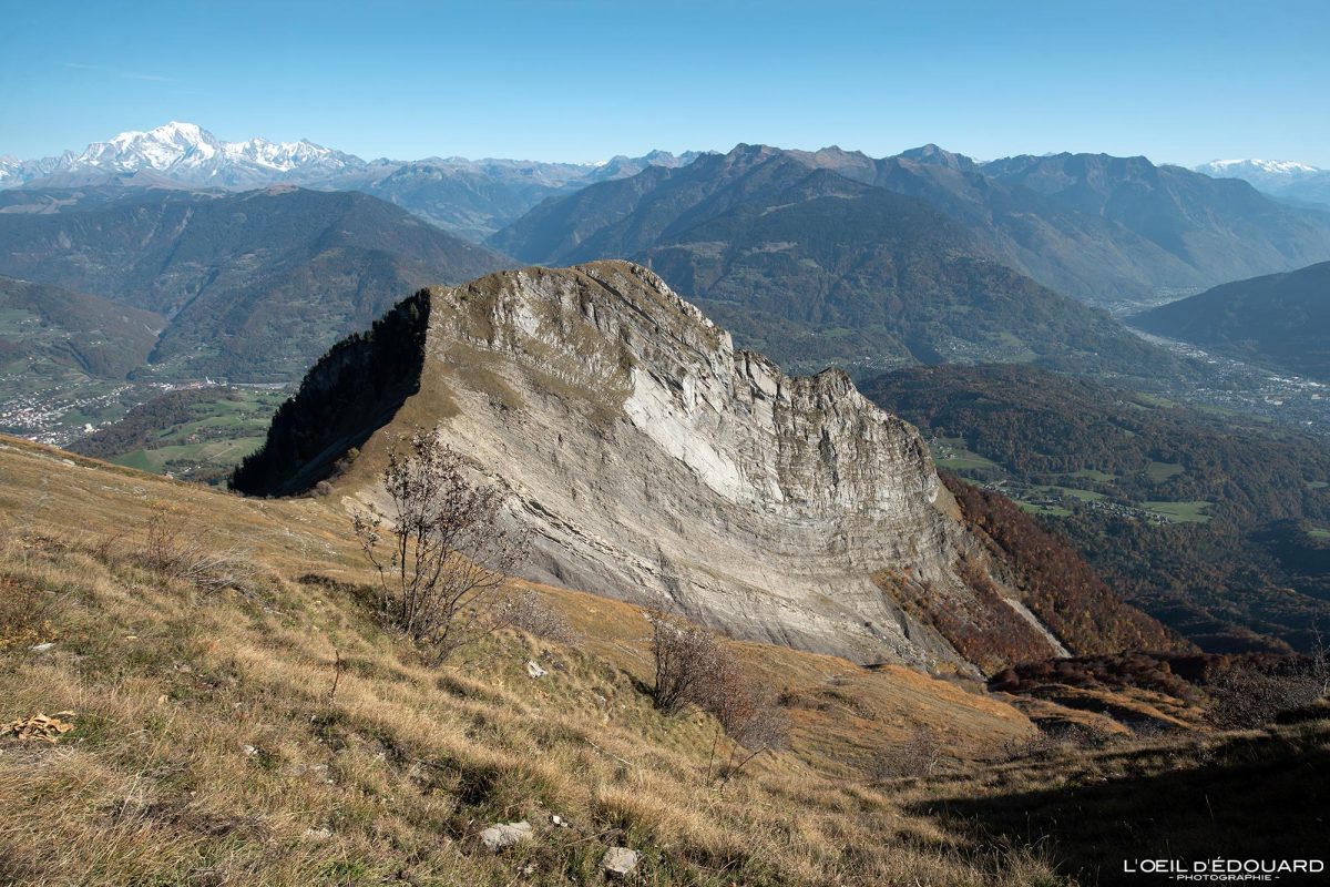 Pointe de la Sellive Randonnée Dent de Cons Massif des Bauges Savoie Alpes France Montagne Paysage Nature Outdoor French Alps Mountain Landscape Hike Hiking Trail