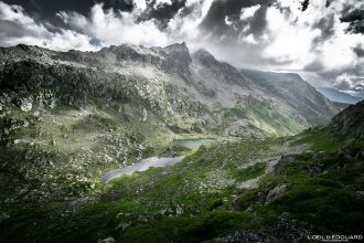 Lacs de la Tempête Massif du Beaufortain Savoie Alpes France Randonnée Lac de Montagne Paysage Nature Outdoor French Alps Mountain Lake Landscape