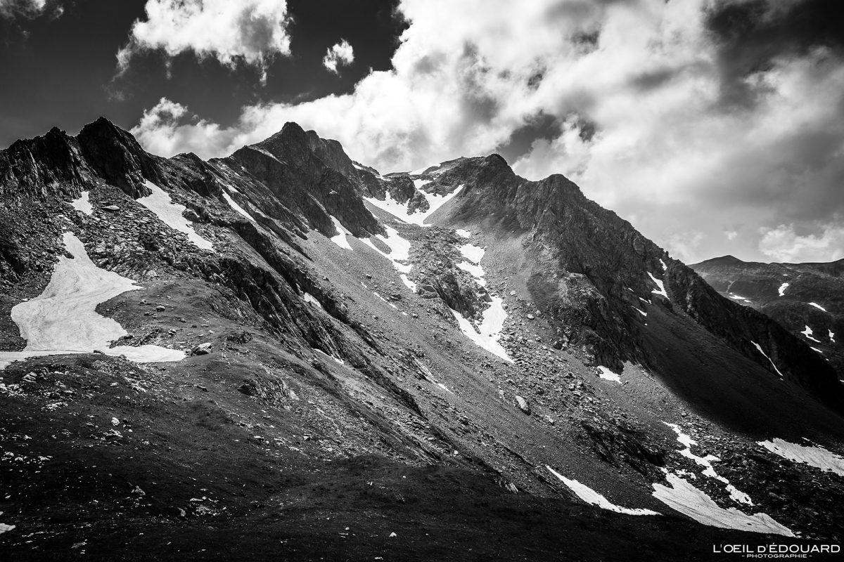 Face Nord Grand Mont Massif du Beaufortain Savoie Alpes France Randonnée Montagne Paysage Nature Outdoor French Alps Mountain Landscape Hike Hiking