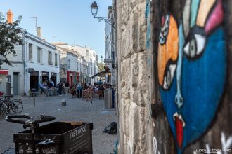 Rue Saint-Nicolas La Rochelle Charente-Maritime France Tourisme Vacances Holidays Travel Wall Painting Street Art Photography