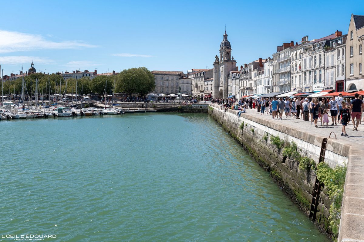 Quai Duperré Vieux-Port La Rochelle Charente-Maritime Visit France Tourisme Vacances Holidays Travel City view