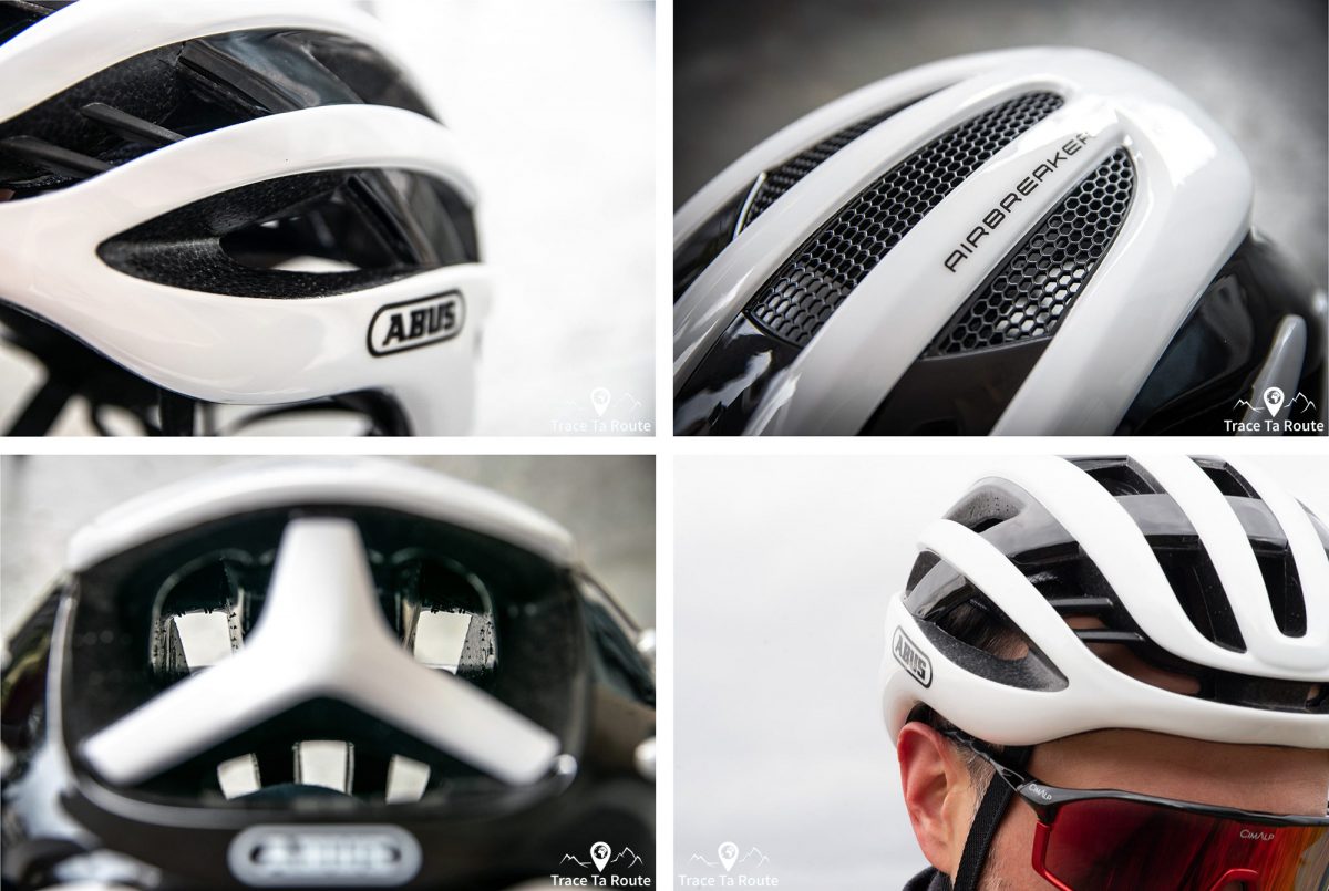Test Casque de Vélo de Route Abus AirBreaker Cyclisme Bicycle Outdoor Sport Cyclism Road Bike Helmet Review Biking