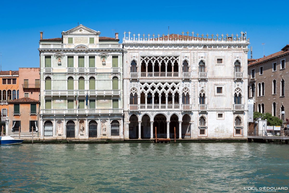 Ca d'Oro Venise Tourisme Italie Voyage - Grand Canal Grande Venezia Italia - Italian Palace Visit Venice Italy Travel Europe City Trip