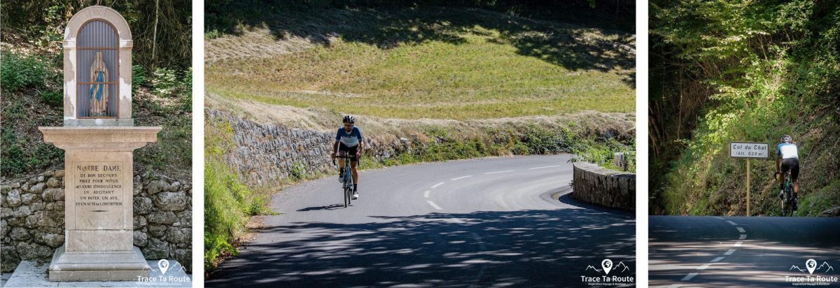 Cyclisme Col du Chat Vélo de Route Savoie Alpes France - Paysage Montagne Outdoor French Alps Mountain Landscape road bike