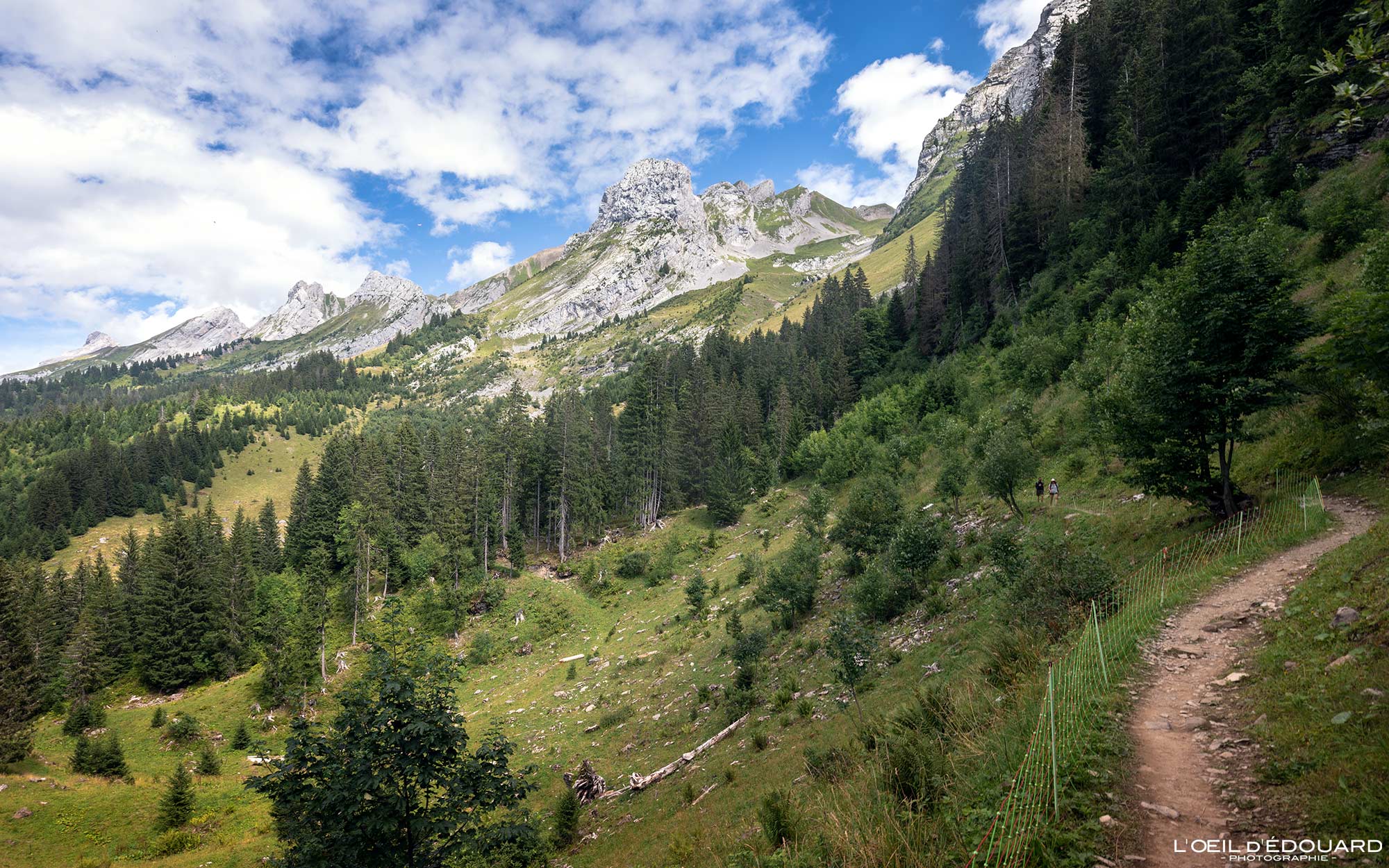 Combe des Aravis Haute-Savoie Alpes France Randonnée Montagne Paysage Nature Outdoor French Alps Mountain Landscape Hike Hiking Trail