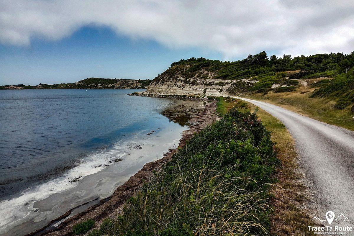 Cyclisme Étang de Sigean Vélo de Route autour de Narbonne Aude Occitanie France Paysage - Cyclism Outdoor Landscape road bike