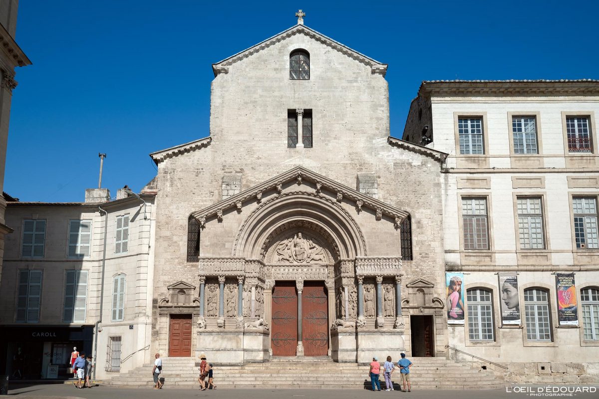 Cathédrale Saint-Trophime Arles Bouches-du-Rhône Provence-Alpes-Côte d'Azur Visit South of France Tourisme Vacances - Holidays Travel Religion Church Architecture Photography