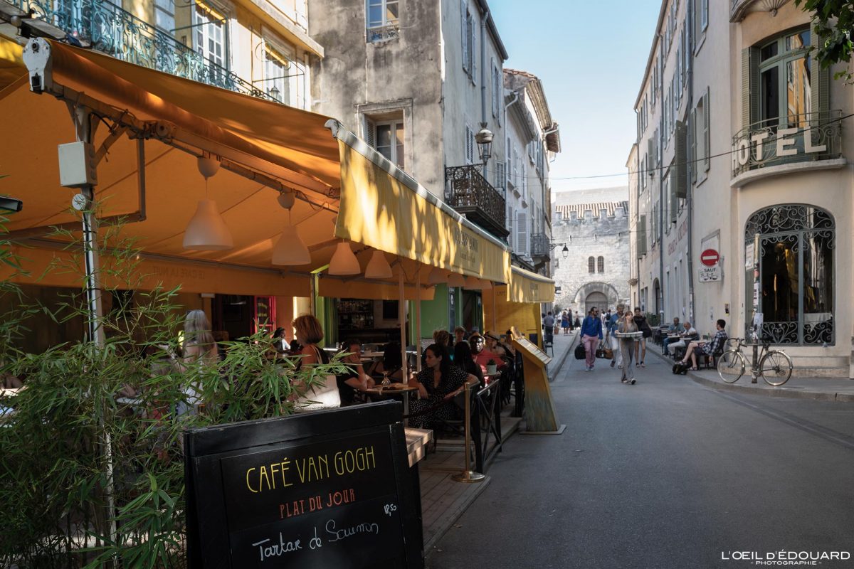Café Van Gogh (Le Café La Nuit) Place du Forum Arles Bouches-du-Rhône Provence-Alpes-Côte d'Azur Visit South of France Tourisme Vacances - Holidays Travel Street Photography