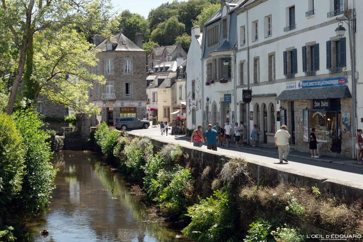 Pont-Aven Finistère Bretagne Visit France Tourisme Vacances - Holidays Travel French Brittany City View Street Photography