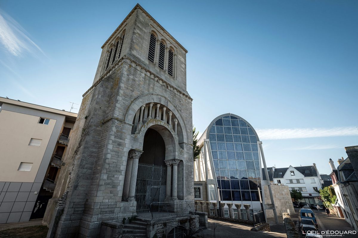 Église Saint-Guénolé Portiques Concarneau Finistère Bretagne Visit France Tourisme Vacances - Holidays Travel French Brittany Religion Church Architecture