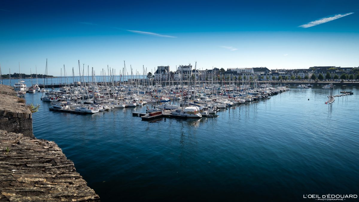 Bateaux Port de plaisance Concarneau Finistère Bretagne Visit France Tourisme Vacances - Holidays Travel French Brittany City Boats
