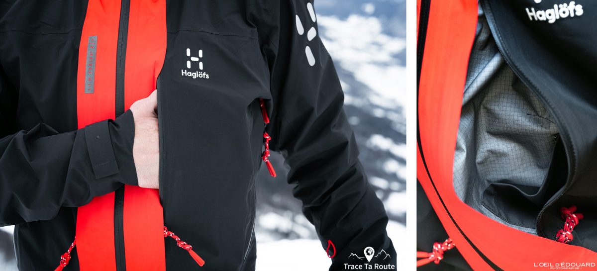 Test veste Haglöfs L.I.M ZT Mountain Gore-Tex Pro Jacket Review outdoor mountaineering skiing mountain skiing snow winter - veste alpinisme ski de randonnée montagne hiver neige