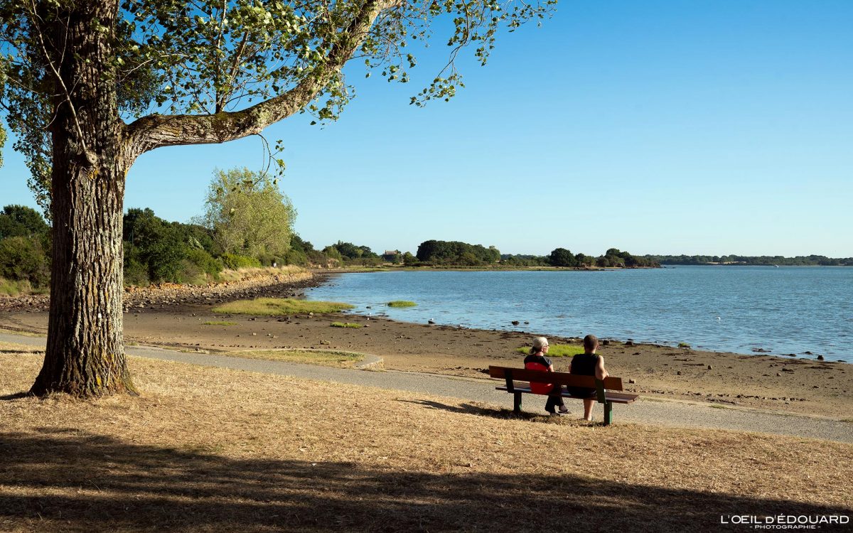 Plage Larmor-Gwened Vannes Morbihan Bretagne Visit France Tourisme Vacances - Holidays Travel French Brittany Landscape Beach