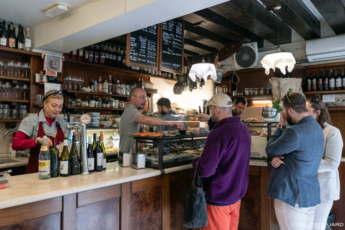 Restaurant Venise Tourisme Italie Voyage - Osteria All'Arco Venezia Italia Venice Visit Italy Travel Europe Italian Food