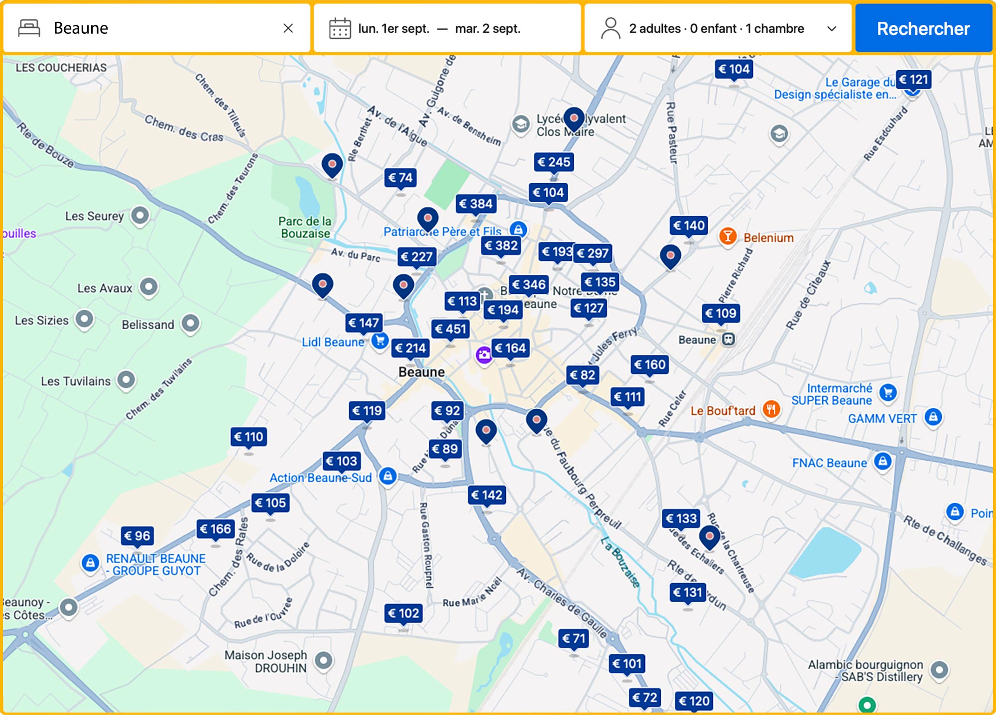 Booking - Réserver un hôtel à Beaune, Bourgogne France - Blog Voyage Trace Ta Route