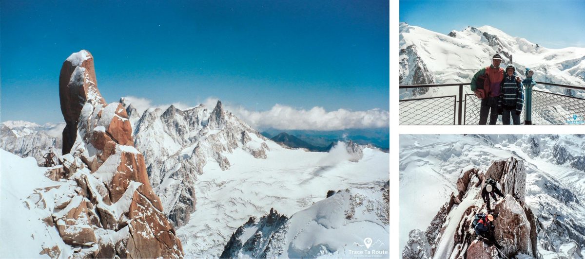 Vue depuis l'Aiguille du Midi Chamonix Massif du Mont-Blanc Haute-Savoie Alpes Visit France Tourisme Paysage Nature Outdoor French Alps Mountain Landscape