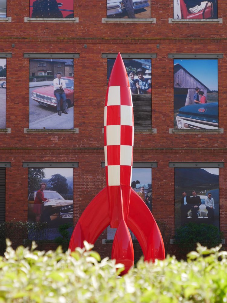 fusée de l'expo tintin de Mulhouse