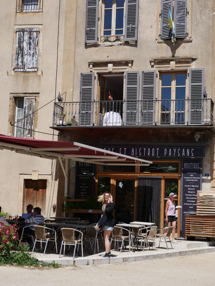 Terrasse du Bistrot paysan, Nant