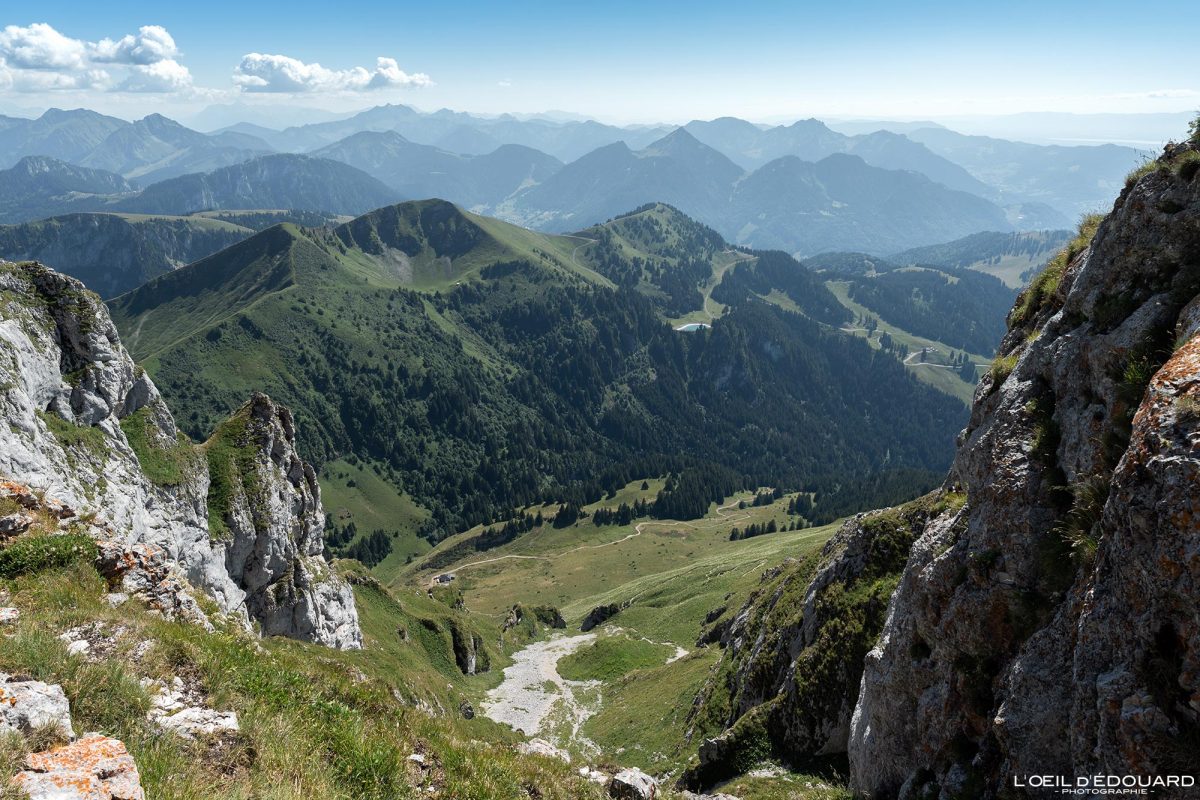 Vue Refuge de la Dent d'Oche Massif du Chablais Haute-Savoie France Tourisme Paysage Montagne Randonnée Outdoor Nature Hiking Mountain Landscape