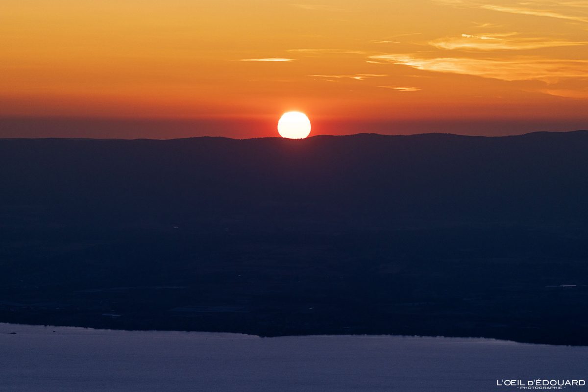 Coucher de Soleil depuis le Refuge de la Dent d'Oche Massif du Chablais Haute-Savoie France Tourisme Paysage Montagne Randonnée Outdoor Nature Hiking Mountain Landscape Sunset Sun