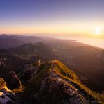 Randonnée Dent d'Oche Coucher de Soleil Refuge de la Dent d'Oche Massif du Chablais Haute-Savoie France Tourisme Paysage Montagne Outdoor Nature Hiking Mountain Landscape Sunset Sun Lac Léman
