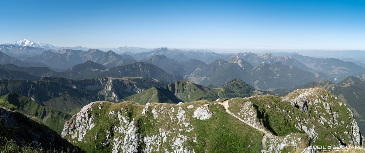 Sommet de la Dent d'Oche Massif du Chablais Haute-Savoie France Tourisme Paysage Montagne Randonnée Outdoor Nature Hiking Mountain Landscape