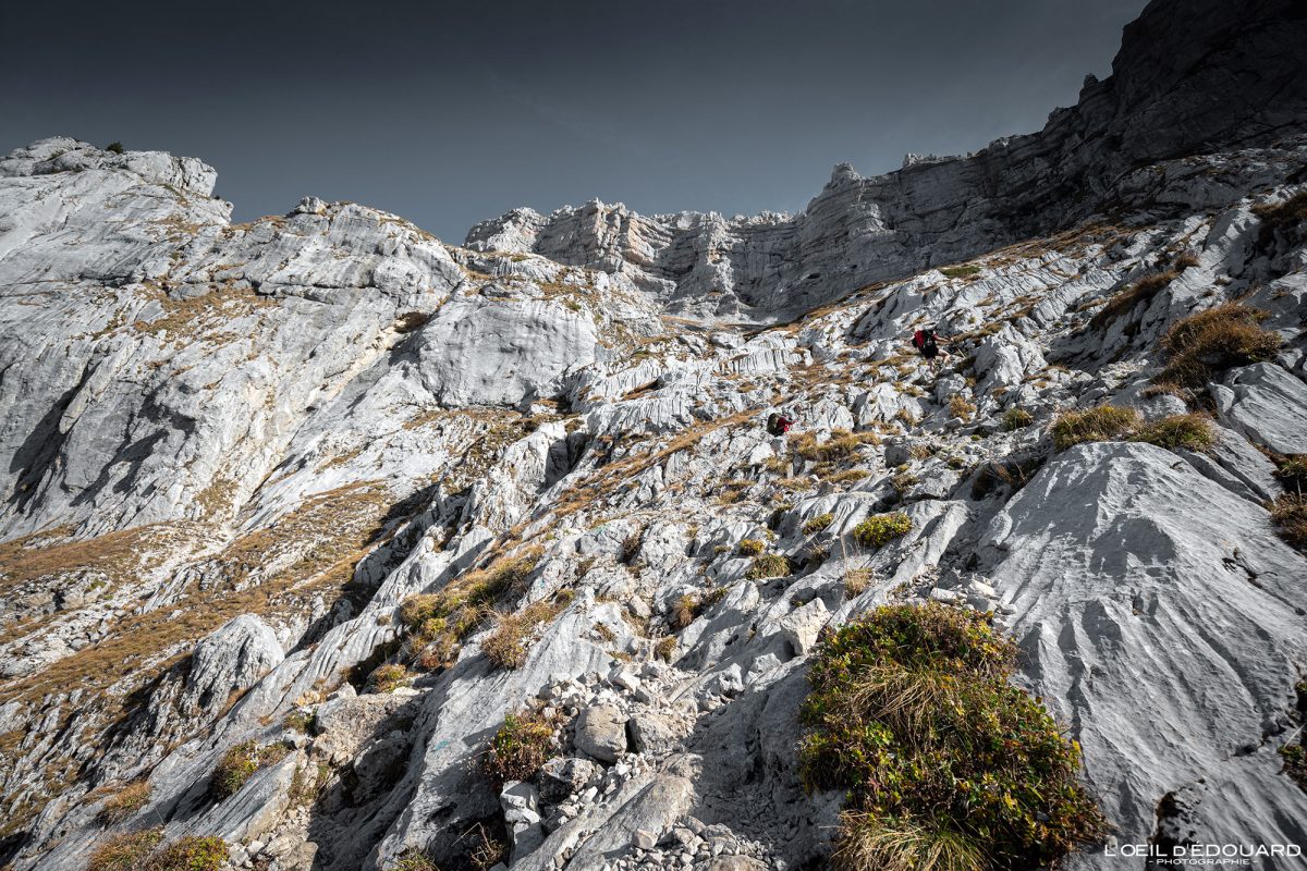 Lapiaz Itinéraire Randonnée La Tournette Haute-Savoie France Tourisme Montagne Paysage Outdoor Nature Hiking Mountain Landscape