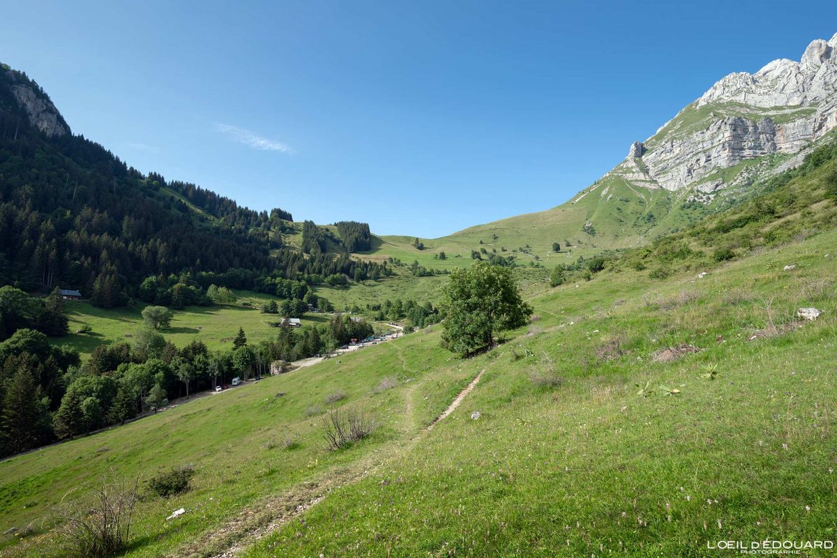 Montmin Les Prés Ronds Variante Randonnée La Tournette en boucle par la Pointe des Frêtes Haute-Savoie France Tourisme Paysage Montagne Outdoor Nature Hiking Mountain Landscape