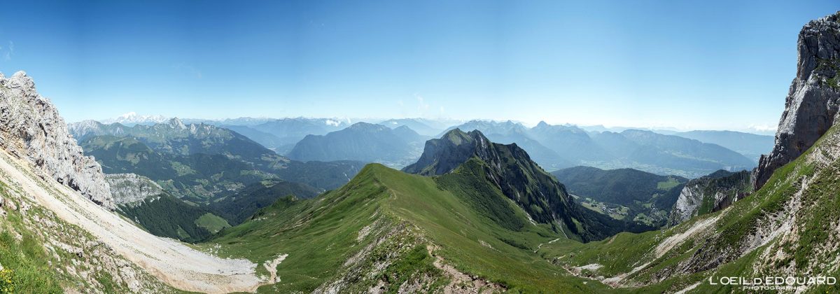Variante Randonnée La Tournette en boucle par la Pointe des Frêtes Haute-Savoie France Tourisme Paysage Montagne Outdoor Nature Hiking Mountain Landscape