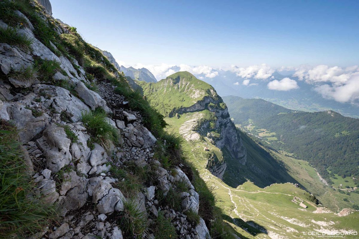 Randonnée La Tournette Variante par le Col du Varo Haute-Savoie France Tourisme Paysage Montagne Outdoor Nature Hiking Mountain Landscape