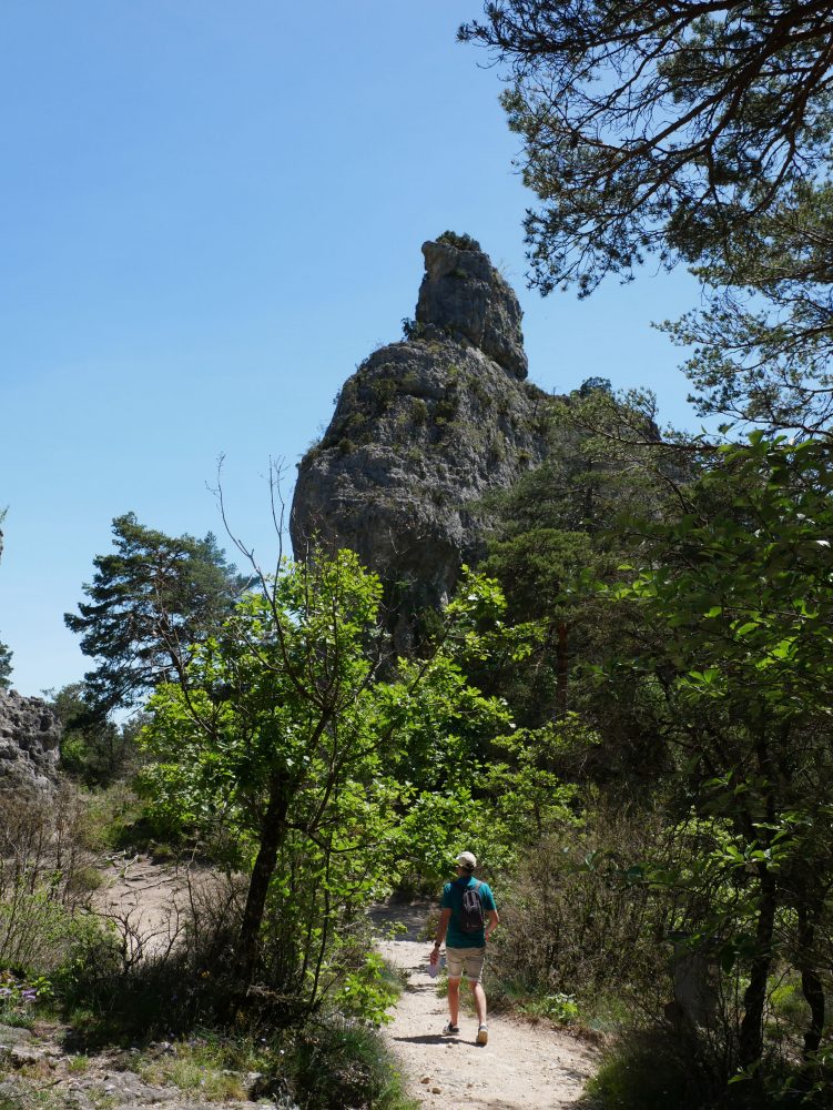 Parcours La Cite de Pierres de Montpellier-le-Vieux