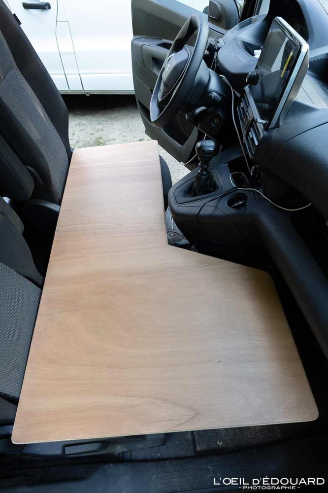 Plateau en bois Lit Enfant - Bricolage Idée Aménagement Voiture Utilitaire Fourgon en Van pour Dormir dedans Road Trip Voyage Travel Car Craft Layout to Sleep in VanLife Child Bed