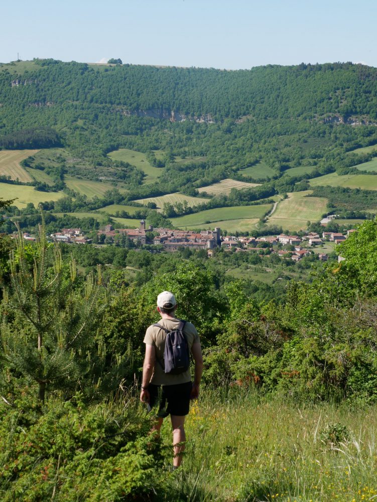 Vue sur Sainte Eulalie de Cernon