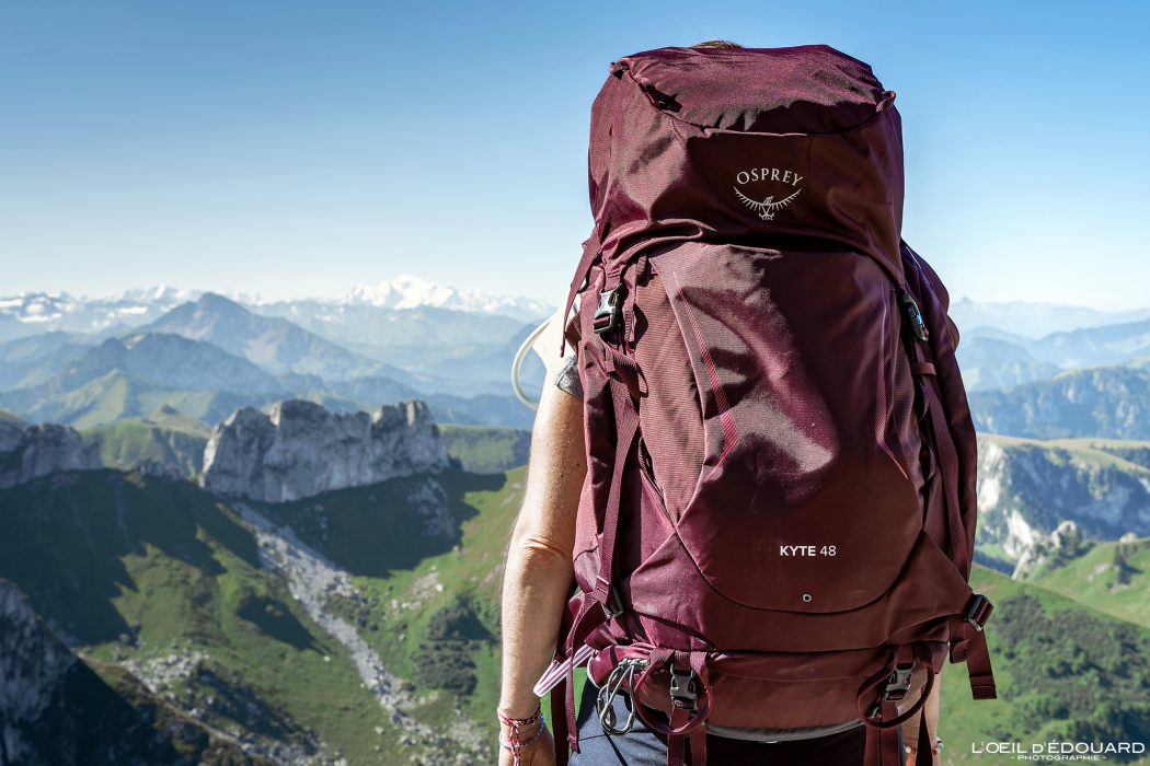 Test Sac à dos Osprey Kyte 48 Backpack Review Randonnée Femme Montagne Nature Outdoor Hike Mountain Hiking Woman Trekking