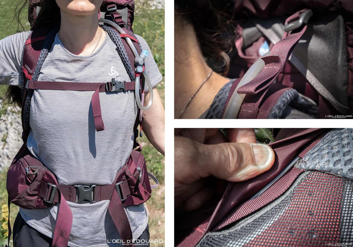 Test Sac à dos Osprey Kyte 48 Backpack Review Randonnée Femme Montagne Nature Outdoor Hike Mountain Hiking Woman Trekking