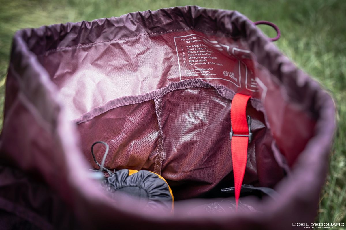 Test Sac à dos Osprey Kyte 48 Backpack Review Randonnée Femme Montagne Nature Outdoor Hike Mountain Hiking Woman Trekking