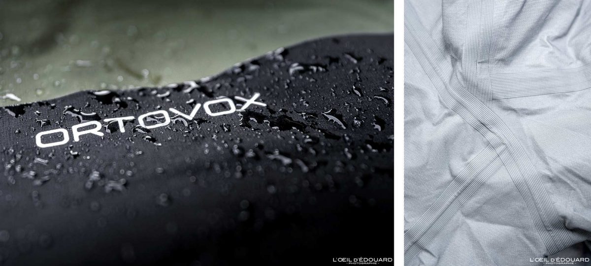 Test Veste Ortovox Seceda 3L Hardshell Jacket Review - Matériel Outdoor Randonnée Montagne Trek Trekking Mountain Hiking Clothes Review