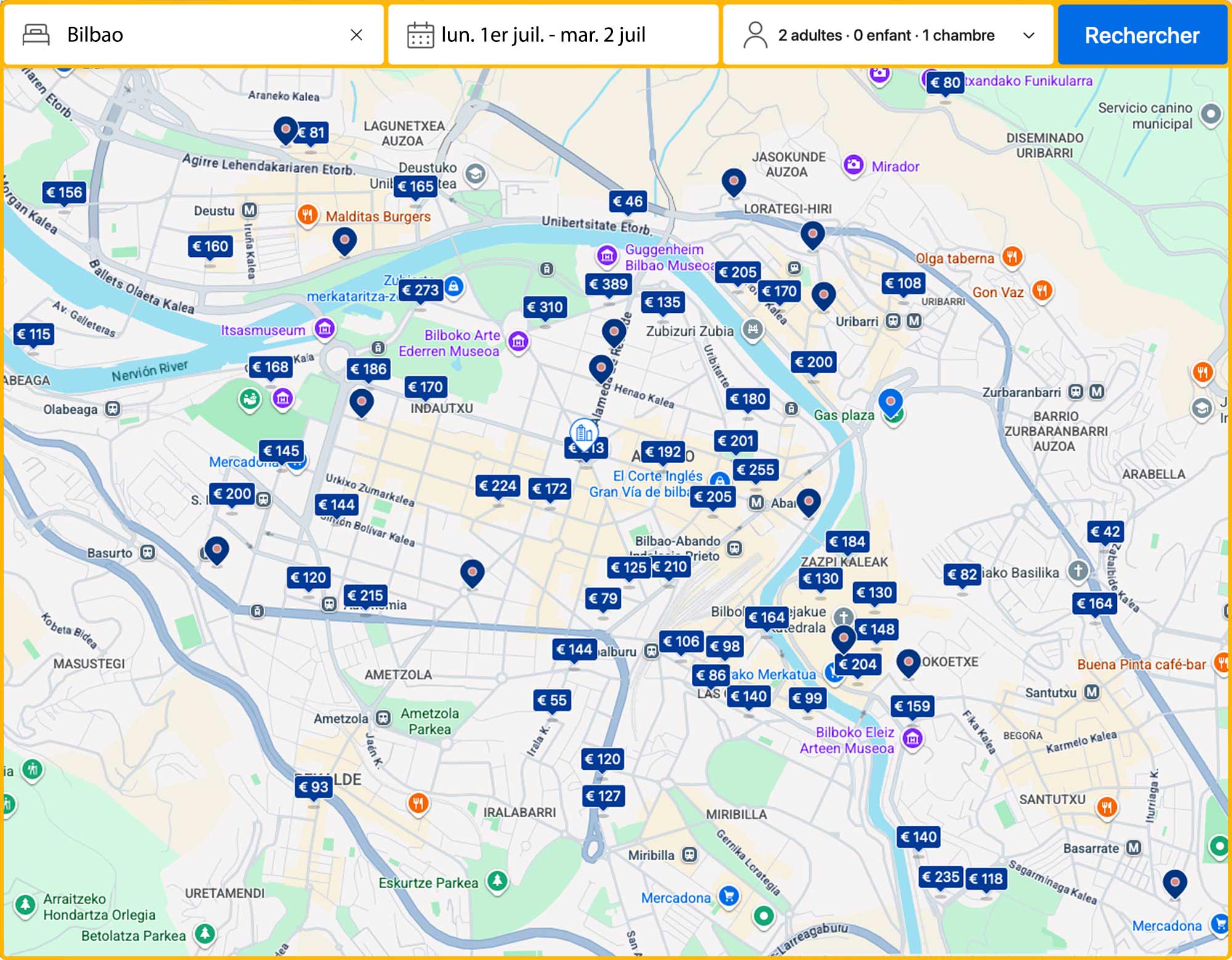 Booking - Réserver un hôtel à Bilbao, Pays Basque Espagne - Blog Voyage Trace Ta Route