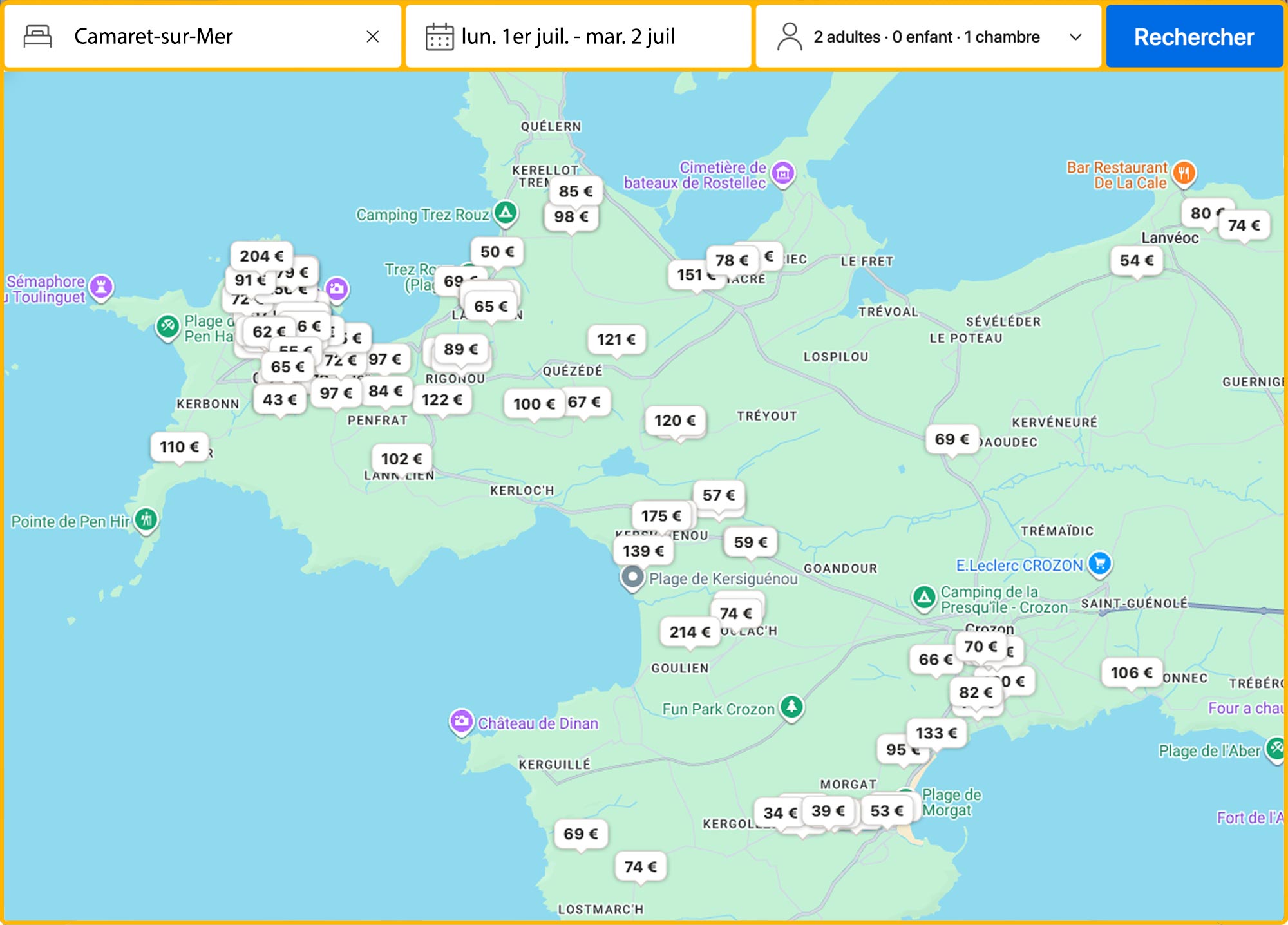 Gites.fr - Réserver une location de vacances à Camaret-sur-Mer-sur-Mer, Bretagne France - Blog Voyage Trace Ta Route