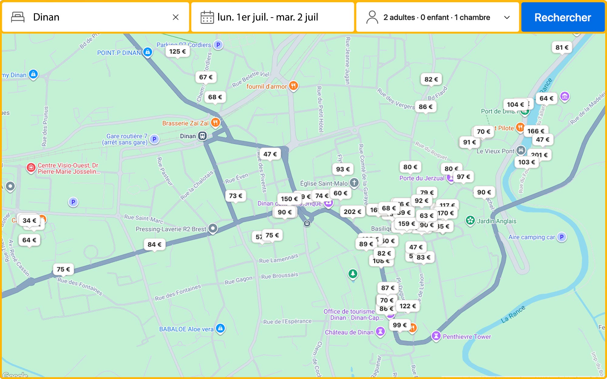 Booking - Réserver un hôtel à Dinan, Bretagne - Blog Voyage Trace Ta Route