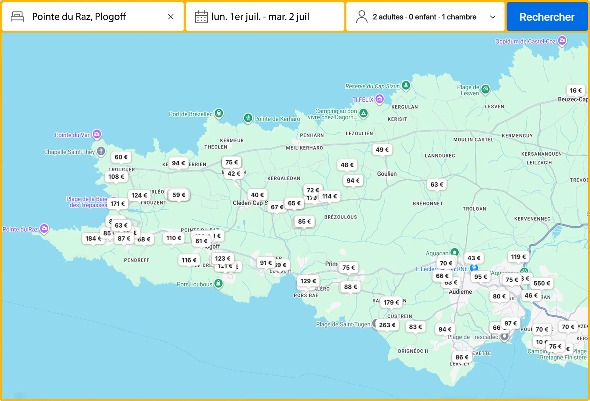 Gites.fr - Réserver une location de vacances à la Pointe du Raz, Bretagne - Blog Voyage Trace Ta Route
